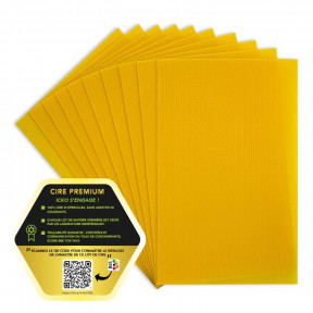 50 feuilles (5 kg) de cire...