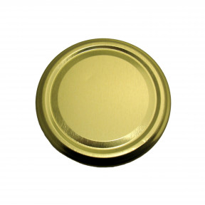 Sachet de 6 couvercles métalliques or TO70