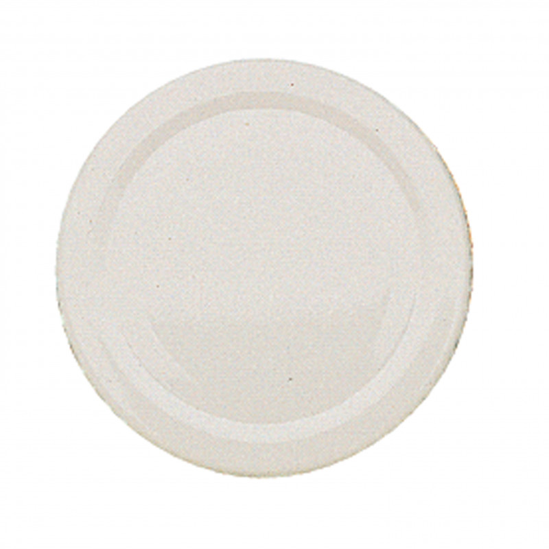 sachet de 10 capsules métalliques blanches pasteurisables TO43