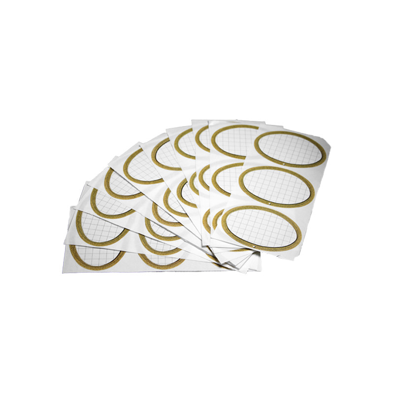 Sachet de 30 étiquettes adhésives aspect ardoise