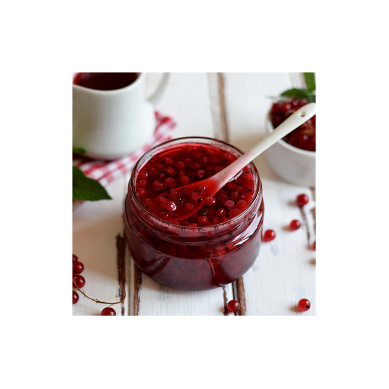 Sachet de 50 feuilles couvre-confiture - mise en situation confiture