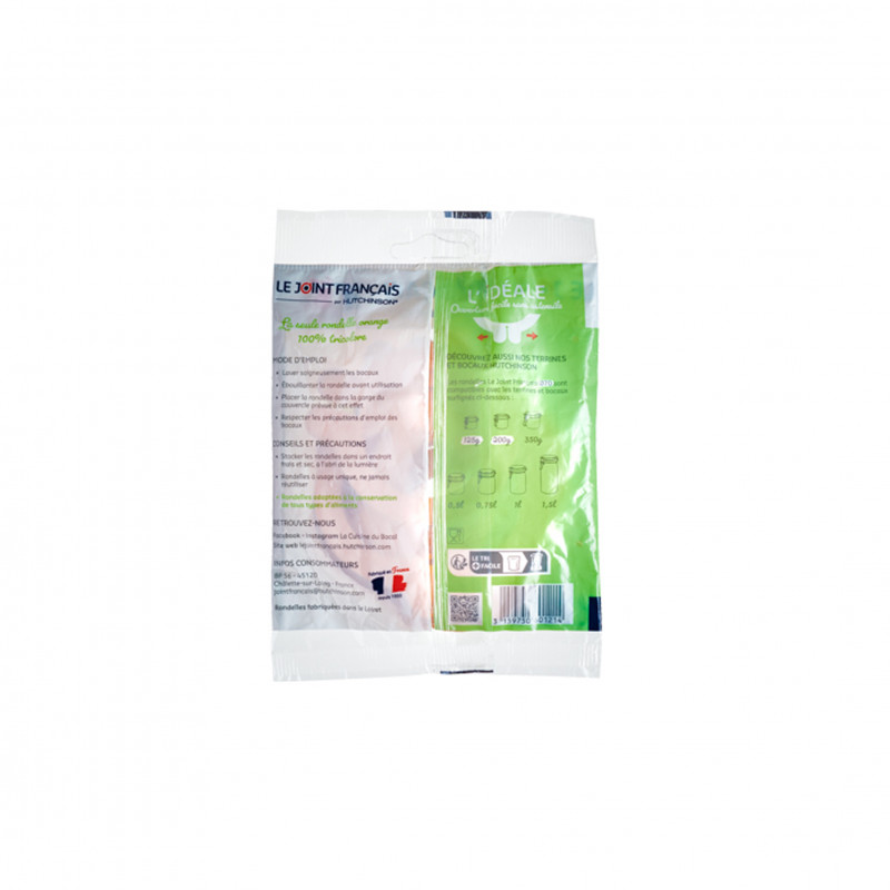 Sachet de 10 rondelles deux nez Ø70 - L'idéale