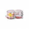 Pack de 4 terrines 125g - avec rondelle Ø85 L’idéale emballage Pack de 4 terrines 125g - avec rondelle Ø85 L’idéale emballage