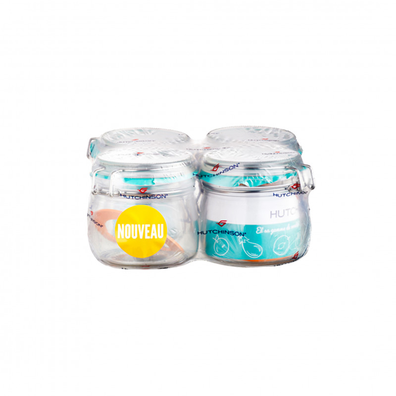 bocaux 0,5L - avec rondelle Ø85 L’idéale emballage