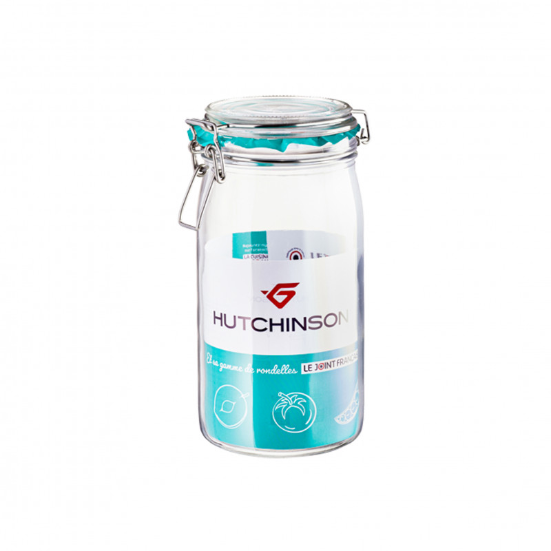 4 bocaux 1,5L - avec rondelle Ø85