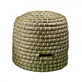 Ruche en paille grand modèle - 380 x 380 mm