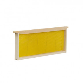 Paquet de 10 cadres droits cirés pour hausse Dadant