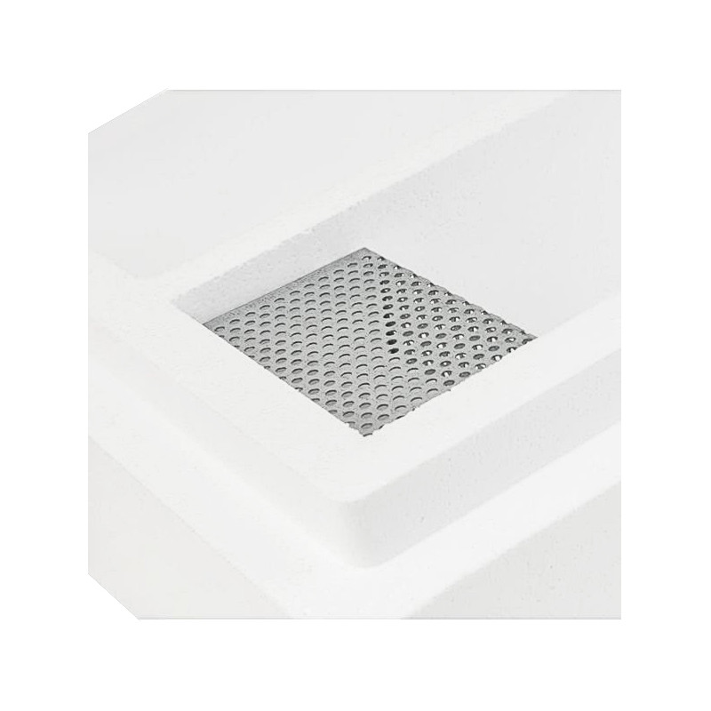 Ruchette polystyrène Dadant 6 cadres avec nourrisseur - ( sans cadres)