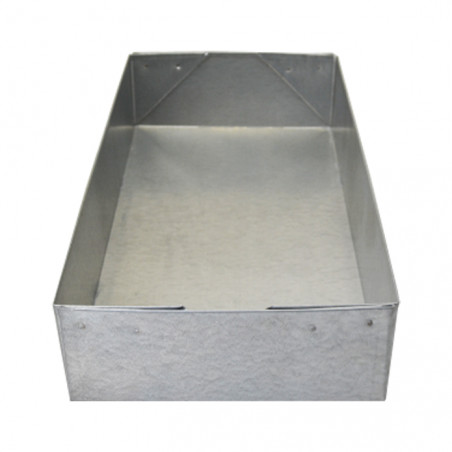 Toit tôle pour ruchette Dadant 6 cadres - 510 x 625 x 65 mm intérieur