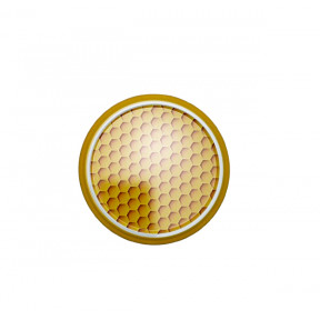 Sachet de 10 capsules pasteurisables TO63 - décor "miel"