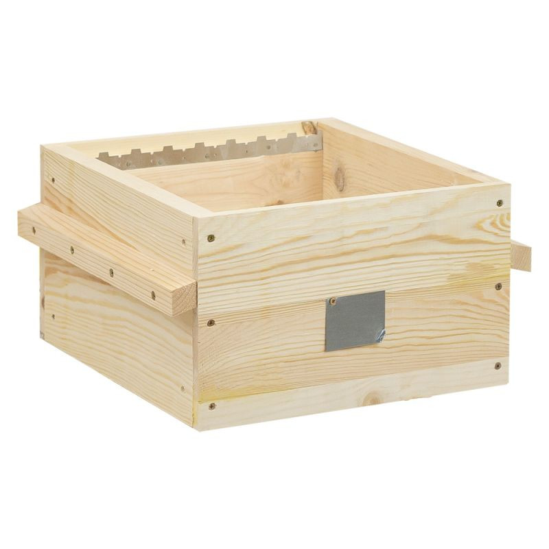 Corps mi-bois avec crémaillères pour ruche Warré - Ruchéco