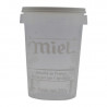 300 pots en plastique transparent pour miel 250 g PAL NICOT - modèle miel blanc