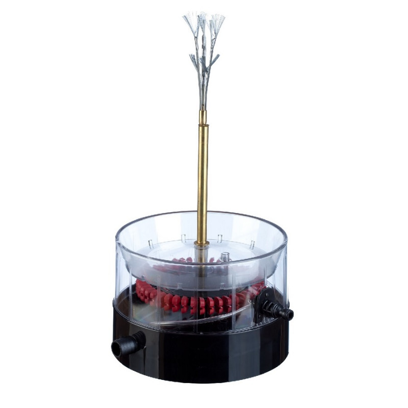 Laveuse à pression d'eau avec balai en acier