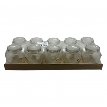 Pack de 10 pots ORCIO (314 ml) TO63 - sans couvercle