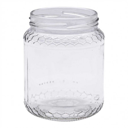 Pack de 20 pots en verre italvéoles 500g (390ml) TO70