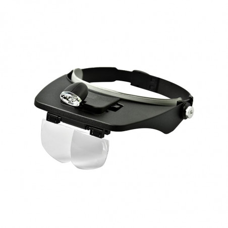 Loupe serre-tête à leds pour greffage apicole et élevage de reines