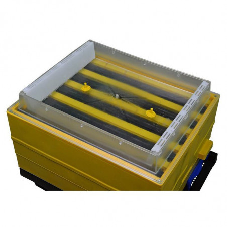 Nourrisseur couvre-cadres en plastique transparent pour ruche 10 cadres