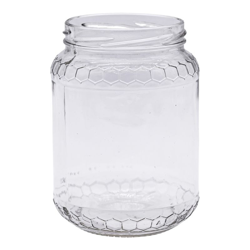 Pack de 10 pots en verre italvéoles 1 kg (770 ml) TO82