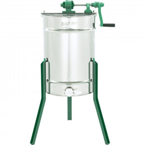 Extracteur manuel tangentiel mini 3 cadres Dadant hausse / Langstroth avec pied