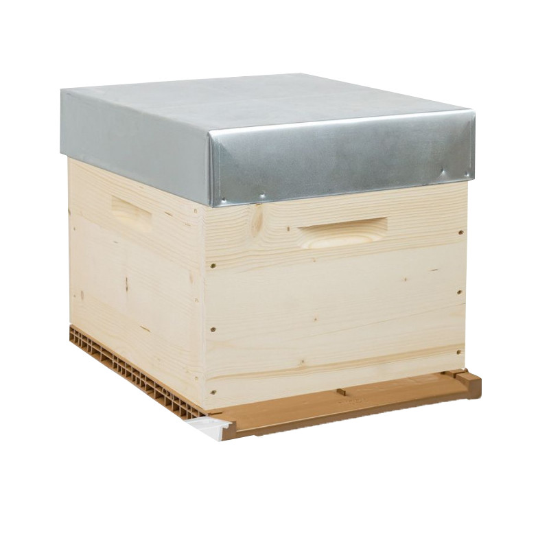 Ruche Dadant mi-bois pin maritime