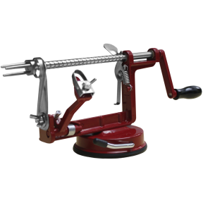 Pèle pomme en métal rouge