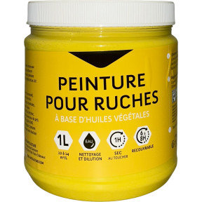 Peinture pour ruche jaune - 1L