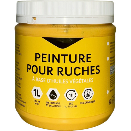 Peinture pour ruche orange - 1L