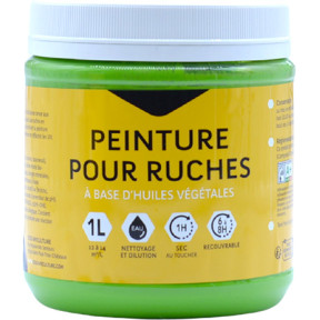 Peinture pour ruche verte