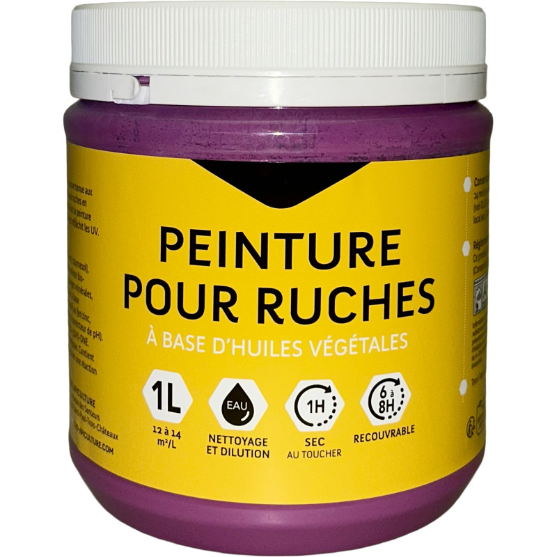 Peinture pour ruche pourpre - 1L