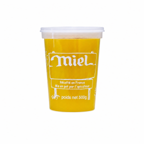 Pot en plastique pour miel...