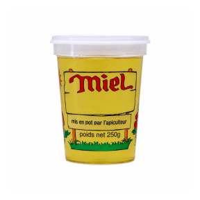 Pots en plastique pour miel...