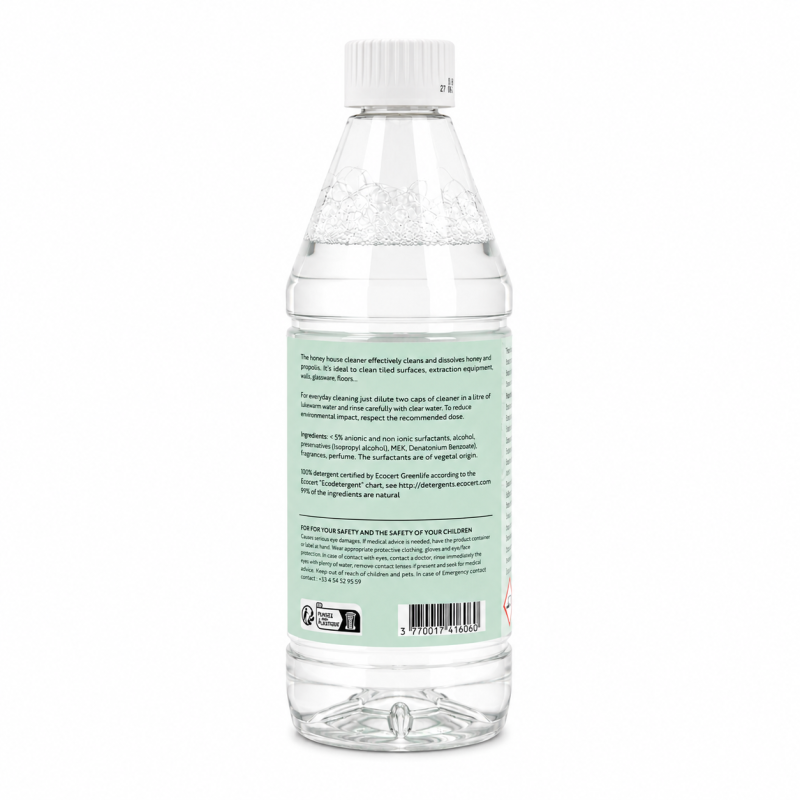 Nettoyant miellerie 1 L - verso