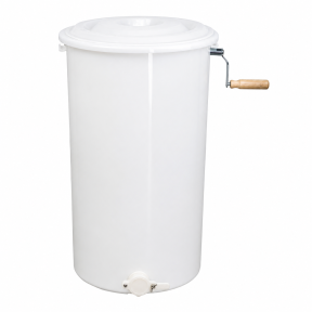 Extracteur miel tangentiel manuel - 2 cadres de hausse Dadant ou 2 cadres Langstroth - Bee Mini