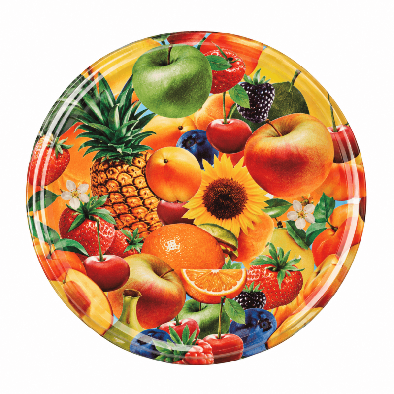Sachet de 10 capsules métalliques mellifruits TO82 pasteurisables