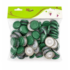Capsules VERTE Ø 29 mm avec...