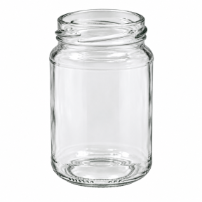 20 pots en verre...