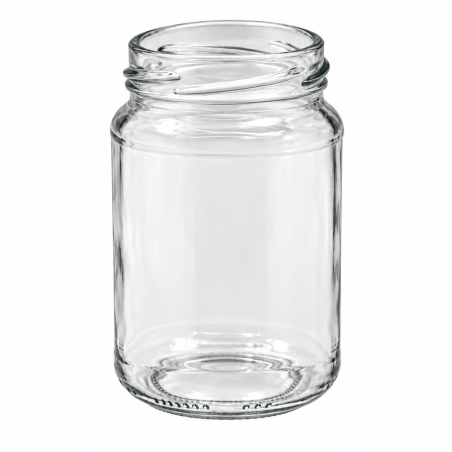 Pack de 20 pots en verre cylindrique 500g (370 ml) TO63