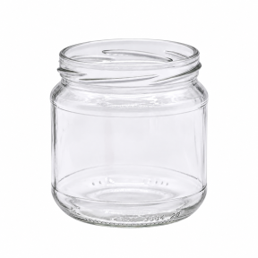 Pack de 20 pots en verre cylindriques 500 g (380 ml) TO82
