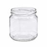 Pack de 20 pots en verre cylindriques 500 g (380 ml) TO82