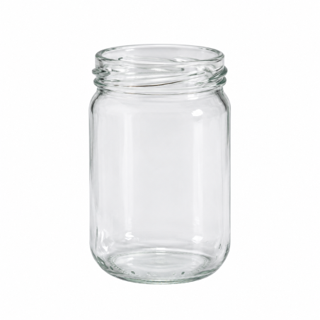 Pack de 20 pots en verre cylindriques 250g (212ml) TO58