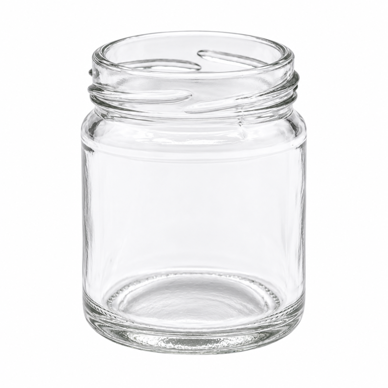 Pack de 20 pots en verre cylindriques 250g (212 ml) TO63