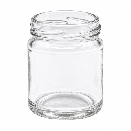 Pack de 20 pots en verre cylindriques 250g (212 ml) TO63