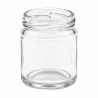 Pack de 20 pots en verre cylindriques 250g (212 ml) TO63