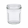 Pack de 20 pots en verre cylindriques 250g (200ml) TO70