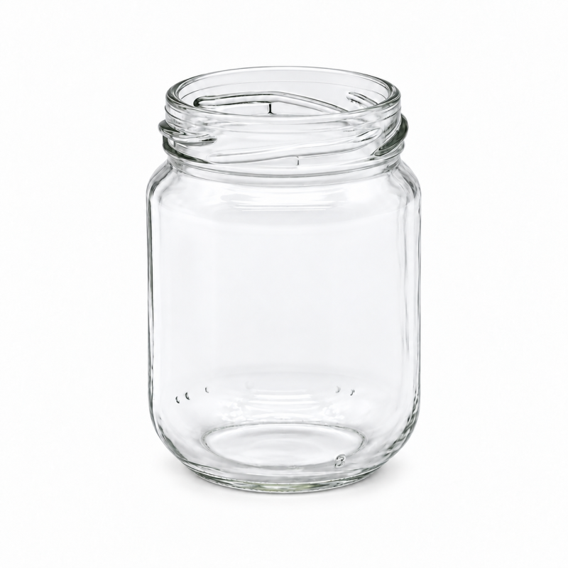 Pack de 20 pots en verre cylindriques 125 g (106 ml) TO48