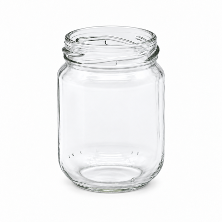 Pack de 20 pots en verre cylindriques 125 g (106 ml) TO48
