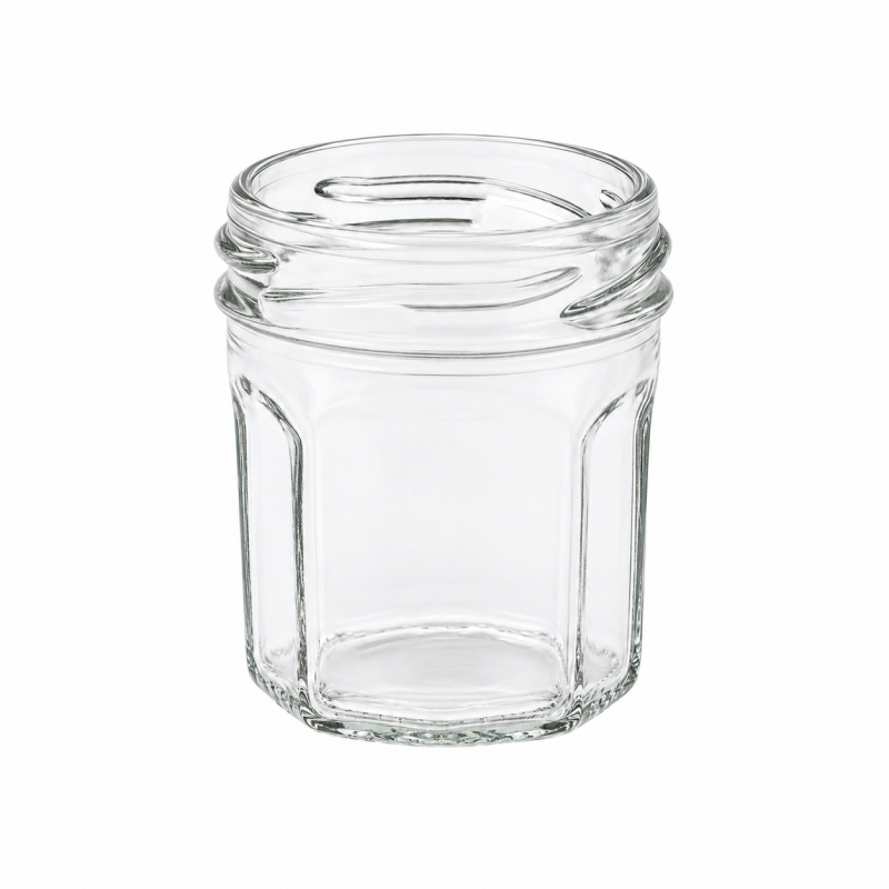 Pack de 20 pots en verre à facettes 50g (44ml) TO48