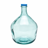 Bonbonne en verre petit col 5 L - avec entourage plastique