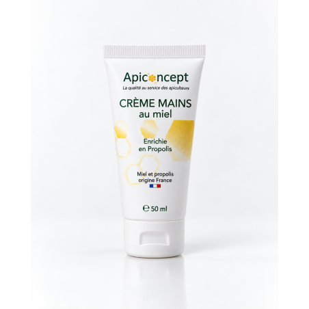 Crème mains au miel et à la propolis 50ml