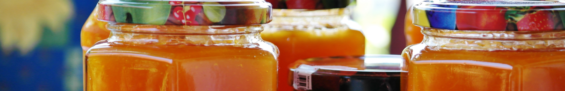 24 pots verre 500g (370ml) avec couvercle TO 63 miel confiture